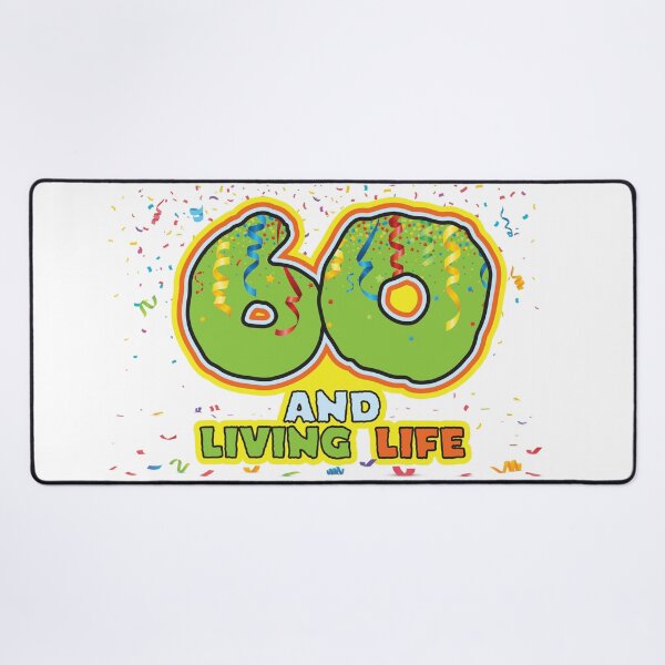 Item preview, 60 and Living Life - Funny 60th Birthday Celebration designed and sold by PCStudio57.