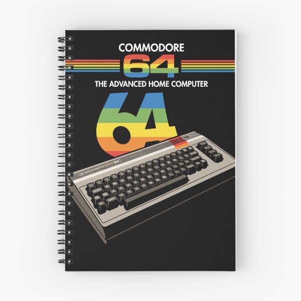 Aperçu de l'œuvre Commodore 64, l'ordinateur personnel avancé, rétro années 80 créée et vendue par Coldink.