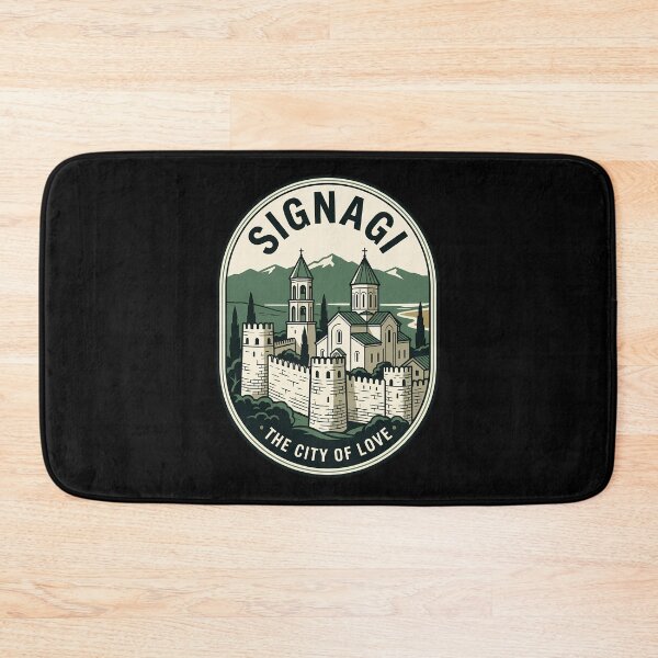 Item preview, Signagi Georgia Vintage Travel Emblem City of Love designed and sold by k3rstman1.