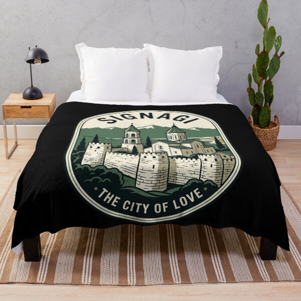 Item preview, Signagi Georgia Vintage Travel Emblem City of Love designed and sold by k3rstman1.