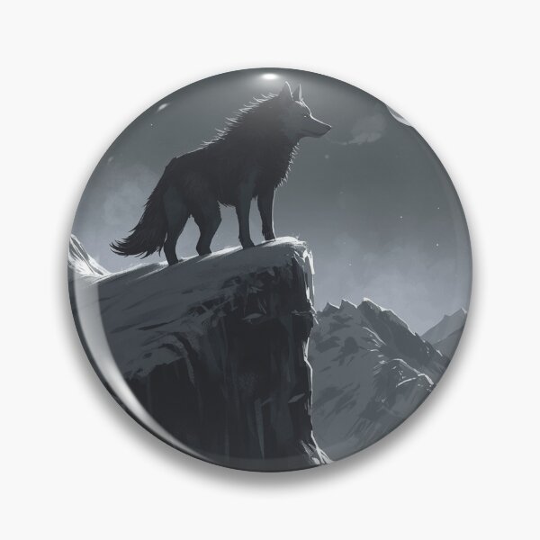 Item preview, Wolf Frost Fang — Japanese Alpine Art designed and sold by Tokyo Neo Noir Collective .
