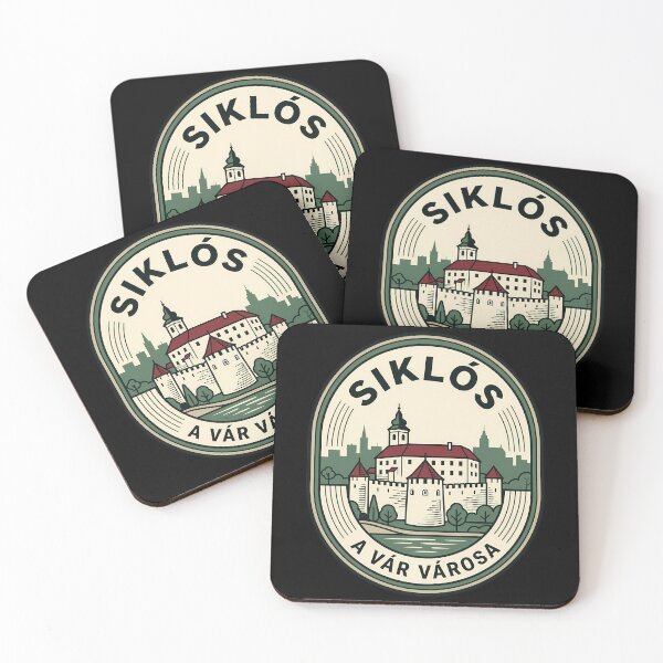 Item preview, Siklos Castle Hungary Retro Vintage Travel Emblem designed and sold by k3rstman1.