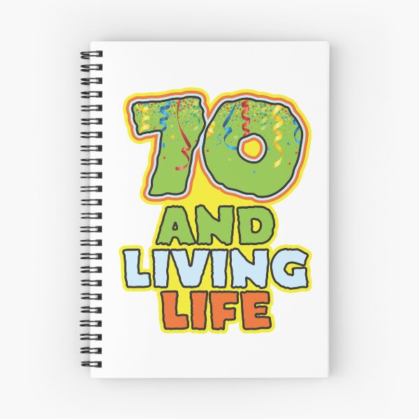 Item preview, 70 and Living Life - Funny 70th Birthday Celebration designed and sold by PCStudio57.