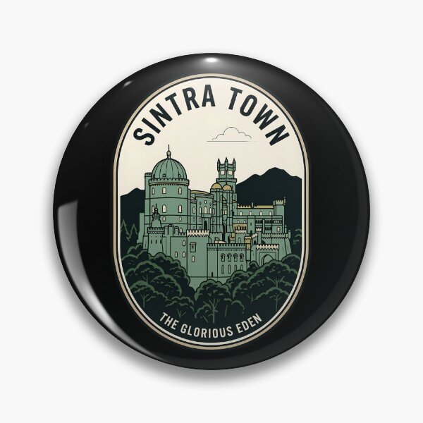 Item preview, Sintra Town Portugal Vintage Travel Emblem designed and sold by k3rstman1.