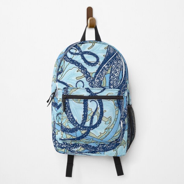Item preview, Antique Octopus with William Morris Wallpaper designed and sold by Pixelchicken.