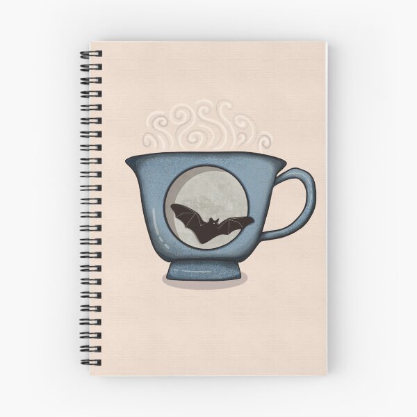 Item preview, Spooky Bat Teacup  designed and sold by YesButNo Design.