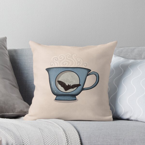 Item preview, Spooky Bat Teacup  designed and sold by YesButNo Design.