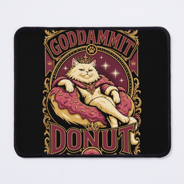 Item preview, Godammit Donut Dungeon Crawler Carl Princess Cat designed and sold by Coldink.