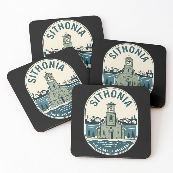 Item preview, Sithonia Greece Vintage Travel Emblem Halkidiki designed and sold by k3rstman1.