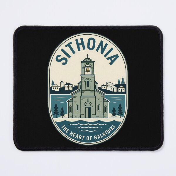 Item preview, Sithonia Greece Vintage Travel Emblem Halkidiki designed and sold by k3rstman1.
