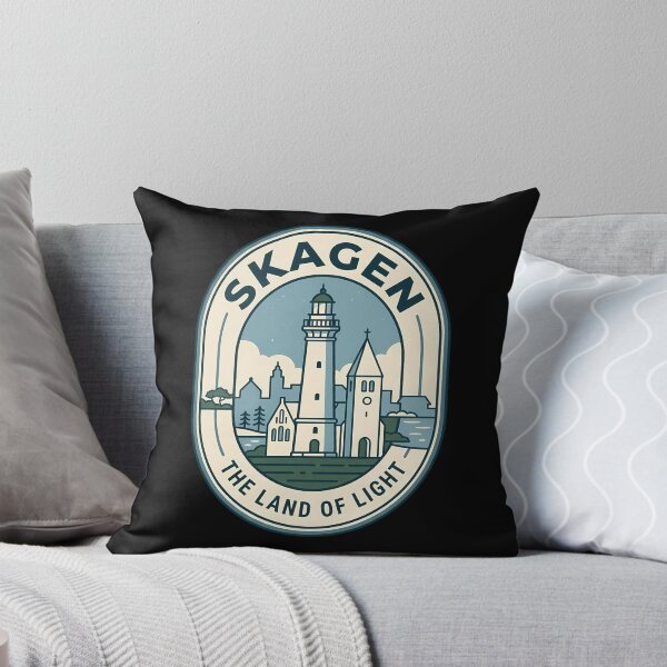 Item preview, Skagen Denmark Lighthouse Vintage Travel Emblem designed and sold by k3rstman1.