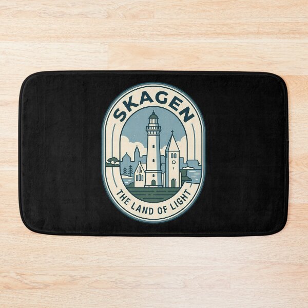 Item preview, Skagen Denmark Lighthouse Vintage Travel Emblem designed and sold by k3rstman1.