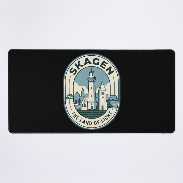 Item preview, Skagen Denmark Lighthouse Vintage Travel Emblem designed and sold by k3rstman1.