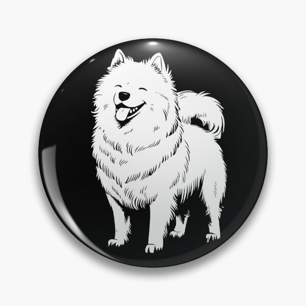 Item preview, Samoyed Dog - "Don't worry be fluffy" designed and sold by Shadow's Den.