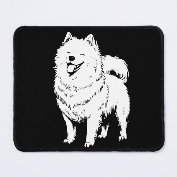 Item preview, Samoyed Dog - "Don't worry be fluffy" designed and sold by Shadow's Den.
