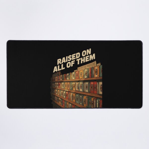 Item preview, Raised On All of Them Vintage Cassette Nostalgia for Music Lovers designed and sold by Redgiant87x.
