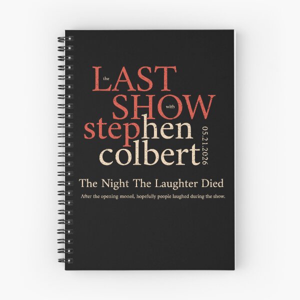 Item preview, The Last Show Stephen Colbert The Night The Laughter Died designed and sold by Coldink.
