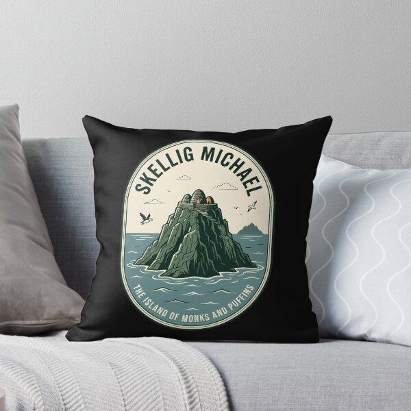 Item preview, Skellig Michael Ireland Vintage Travel Emblem designed and sold by k3rstman1.