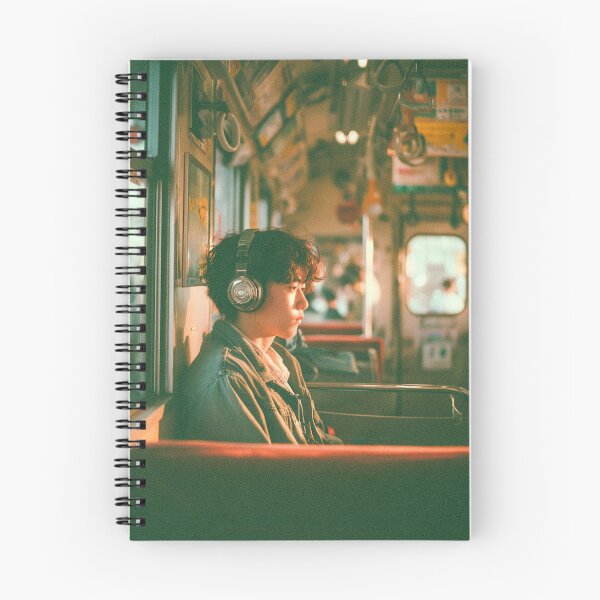 Item preview, Guy Listening to Music in Train Cars designed and sold by Levij-Honst.
