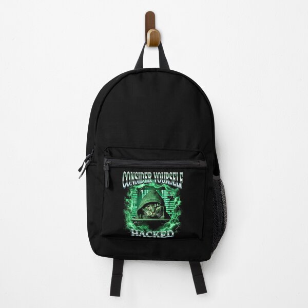 Item preview, Hacker Cat Shirt, Funny Cat Meme Tee, Programmer Shirt, Cyber Security T-Shirt, Tech Humor Top, Coding Gift, Consider Yourself Hacked [Black Shirt Only] designed and sold by Off-Road-Zone.