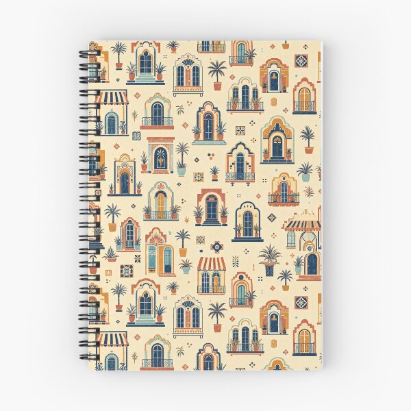 Item preview, Art Deco Facades Seamless Pattern designed and sold by VerdantStudio.
