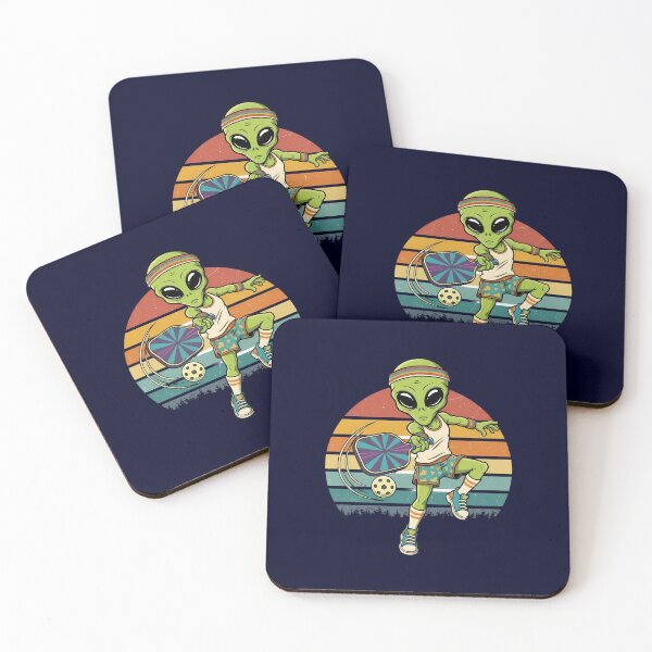 Item preview, Funny Alien Pickleball Player designed and sold by andromeda-redd.