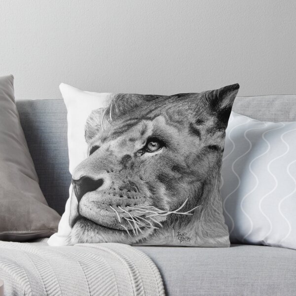 Item preview, Lion drawing designed and sold by Fernanda Silva Mendoza.