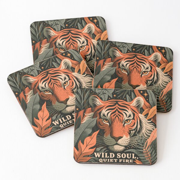 Item preview, Majestic Tiger Jungle Retro designed and sold by Rtymer.