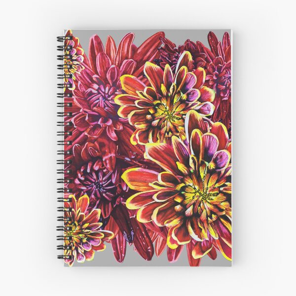 Item preview, Red Chrysanthemums 2 designed and sold by nastiaart.