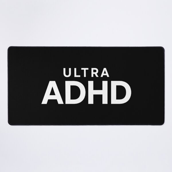 Item preview, ULTRA ADHD - Extra Bold HD Parody Logo Funny ADHD designed and sold by ICANTWithoutCOFFEE.