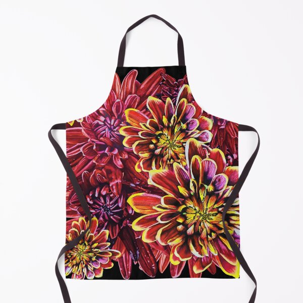 Item preview, Red Chrysanthemums 3 designed and sold by nastiaart.