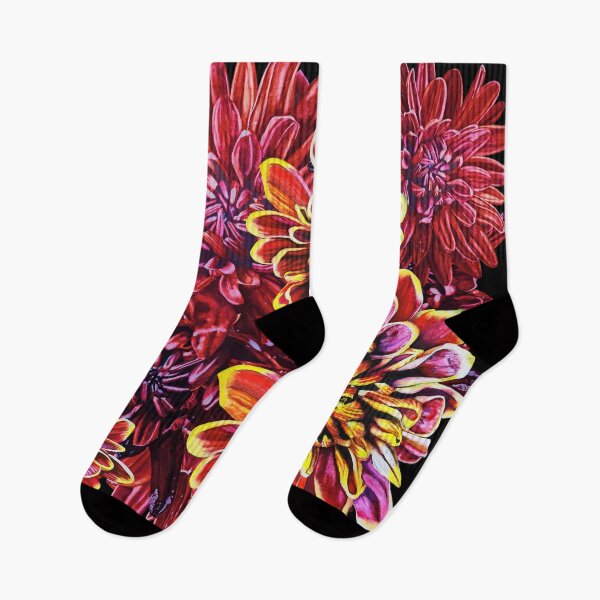 Item preview, Red Chrysanthemums 3 designed and sold by nastiaart.