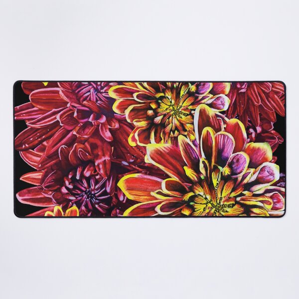 Item preview, Red Chrysanthemums 3 designed and sold by nastiaart.