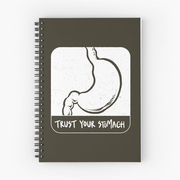 Item preview, Trust Your Stomach White designed and sold by Tobe Fonseca®.