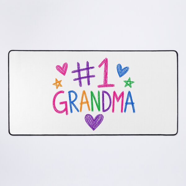 Item preview, #1 Grandma – A Hug in Crayon designed and sold by Stubblejumper Artworks.