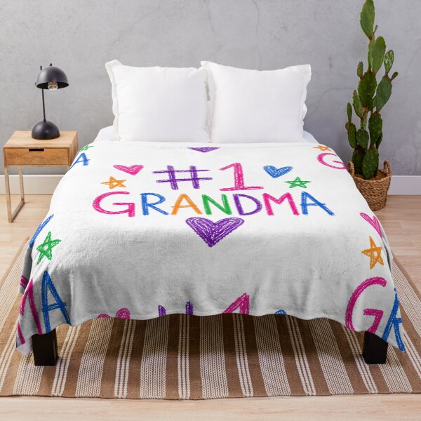 Item preview, #1 Grandma – A Hug in Crayon designed and sold by Stubblejumper Artworks.