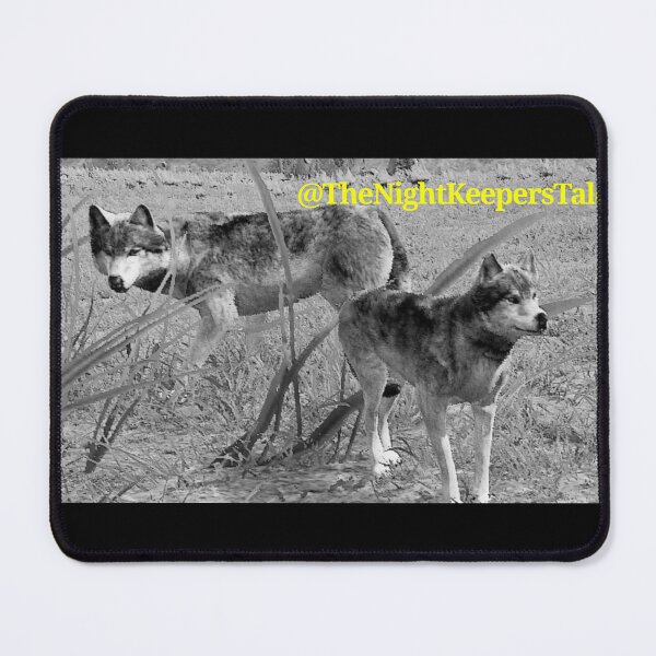 Item preview, Wolf Pack Mini-Me’s - Black and White designed and sold by TheNightKeepersTale.