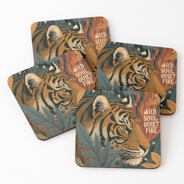 Item preview, Majestic Tiger Jungle Retro designed and sold by Rtymer.