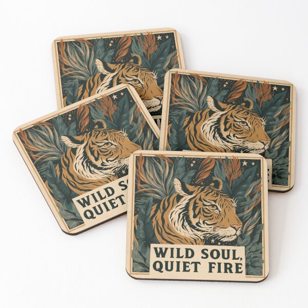 Item preview, Majestic Tiger Jungle Retro designed and sold by Rtymer.