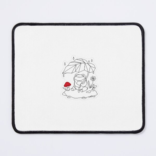 Item preview, Minimalist Frog Under Leaf Umbrella designed and sold by Lunarifinds .