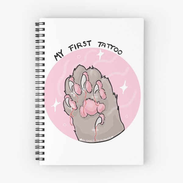 Item preview, My First Tattoo Cat Scratch Paw designed and sold by elgatoysuhumana.