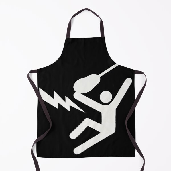 Item preview, Warning: Electric Guitar Print on Black designed and sold by Lichentroupe63.