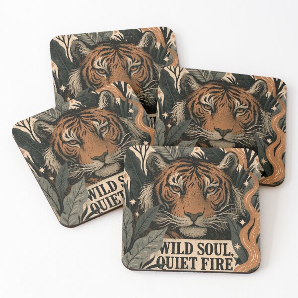 Item preview, Majestic Tiger Jungle Retro designed and sold by Rtymer.