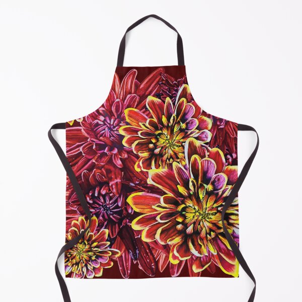 Item preview, Red Chrysanthemums 4 designed and sold by nastiaart.