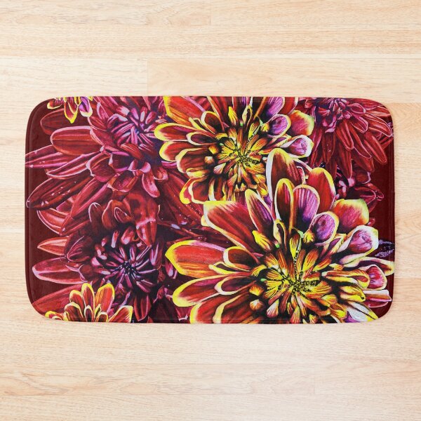 Item preview, Red Chrysanthemums 4 designed and sold by nastiaart.