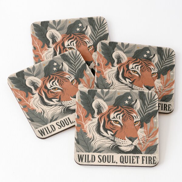 Item preview, Majestic Tiger Jungle Retro designed and sold by Rtymer.