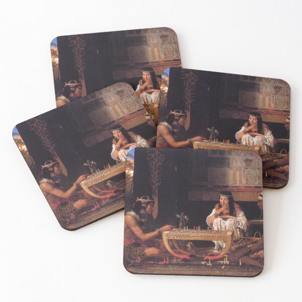 Item preview, Egyptian chess players designed and sold by SharonTheFirst.