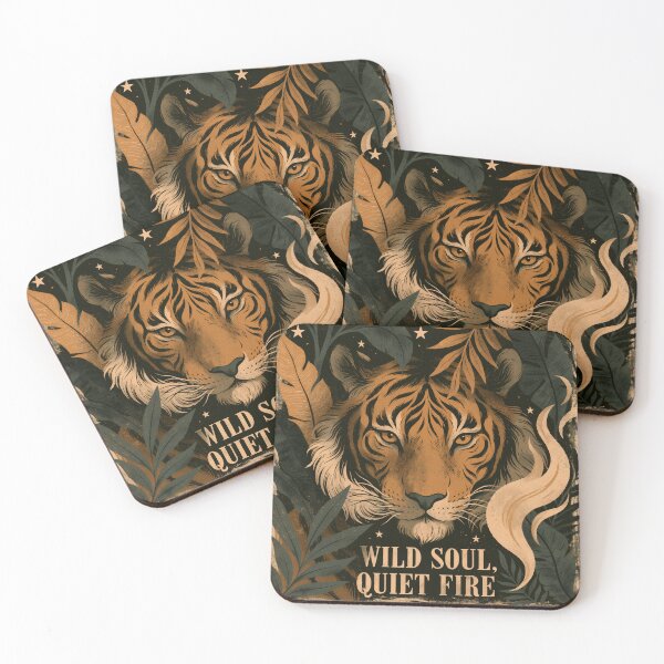 Item preview, Majestic Tiger Jungle Retro designed and sold by Rtymer.