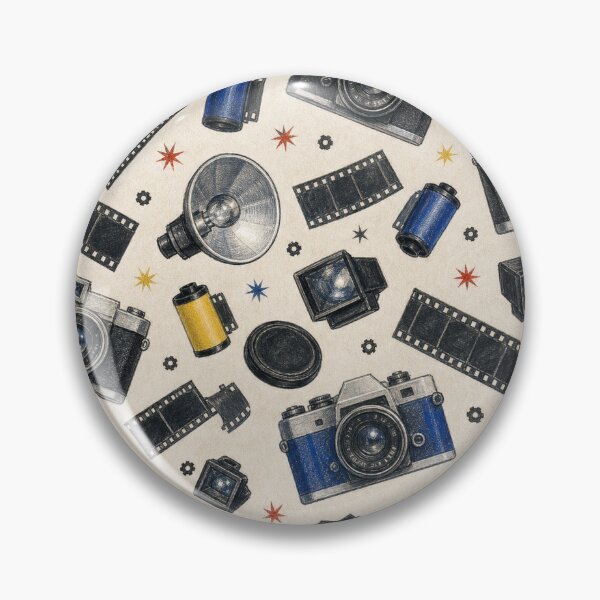 Item preview, Analogue Photography Seamless Pattern designed and sold by VerdantStudio.