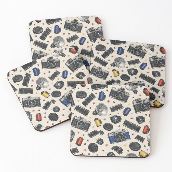 Item preview, Analogue Photography Seamless Pattern designed and sold by VerdantStudio.